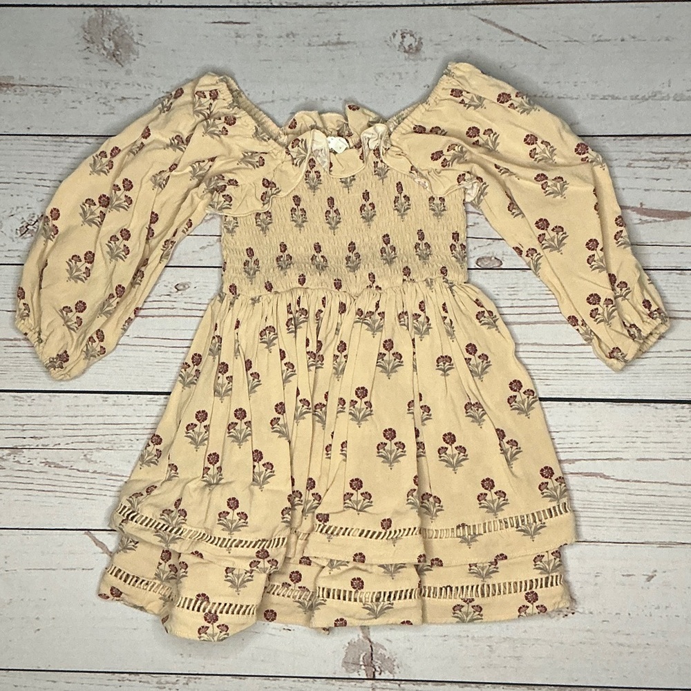 Noralee Elodie Floral Kids Dress - 4T